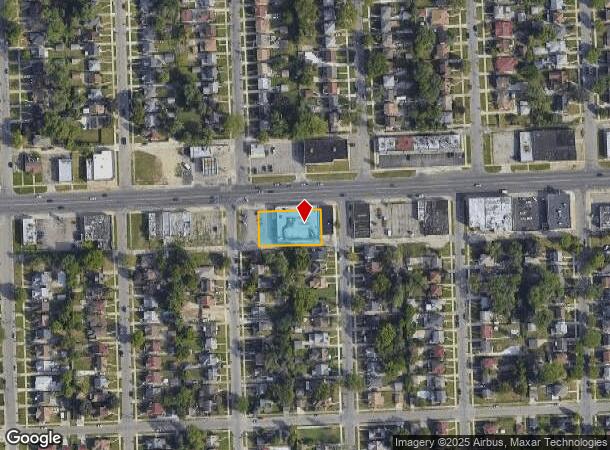  15025 W 7 Mile Rd, Detroit, MI Parcel Map