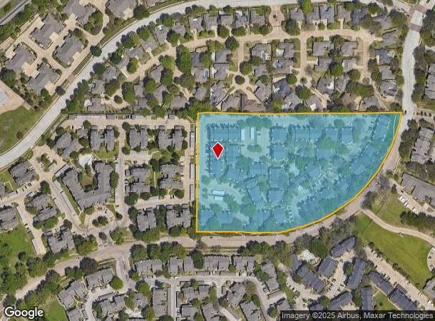  3309 River Park Ln S, Fort Worth, TX Parcel Map