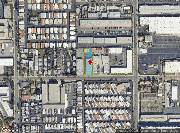 940 W 17Th St, Costa Mesa, CA Parcel Map