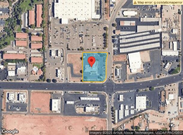  1564 W Sunset Blvd, Saint George, UT Parcel Map