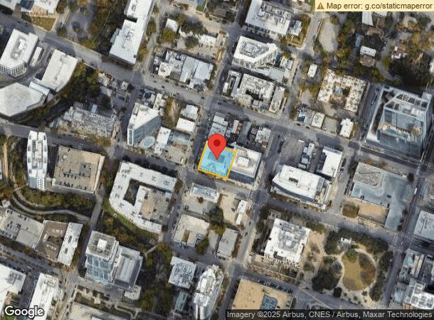  610 W 5Th St, Austin, TX Parcel Map