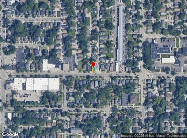  1123 Fulton St E, Grand Rapids, MI Parcel Map