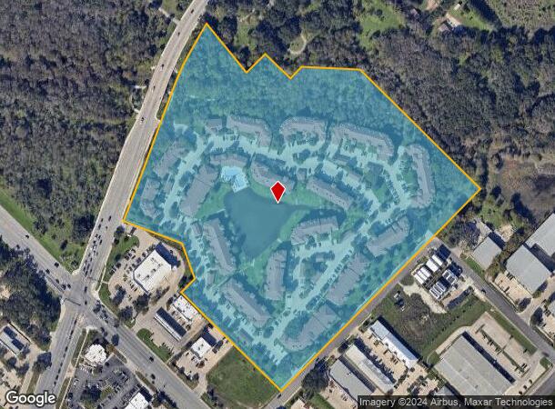  1951 Hunter Rd, San Marcos, TX Parcel Map