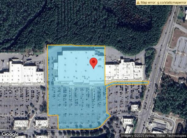  9525 Crosshill Blvd, Jacksonville, FL Parcel Map