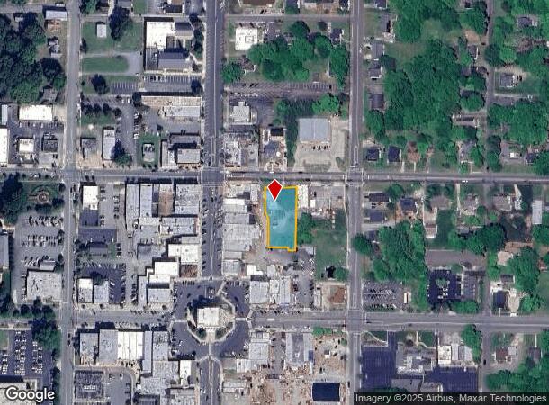 109 E Harden St, Graham, NC Parcel Map