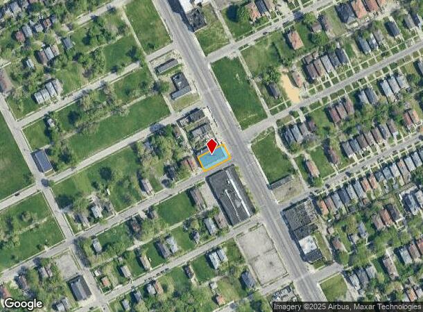  12005 Dexter Ave, Detroit, MI Parcel Map