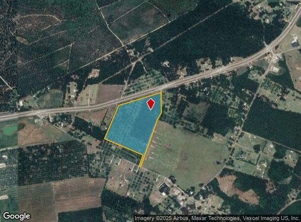5086 Deans Bridge Rd, Blythe, GA Parcel Map