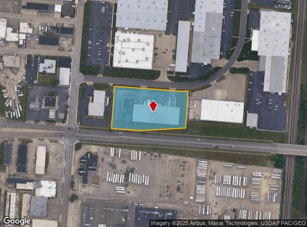 2030 Winners Cir, Dayton, OH Parcel Map