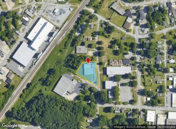 2016 Van Buren St, High Point, NC Parcel Map