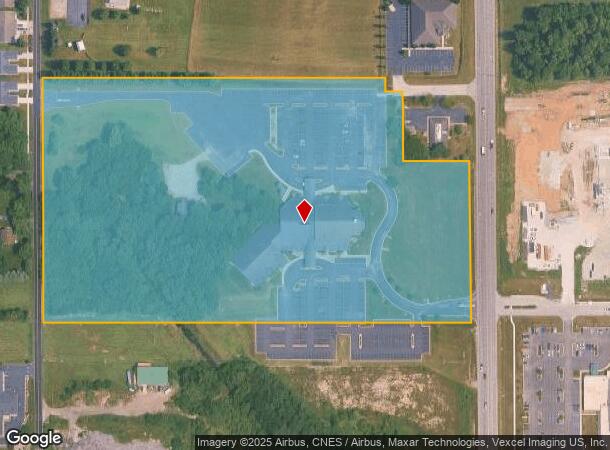 10202 Broadway, Crown Point, IN Parcel Map