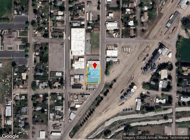 215 Main St, Ririe, ID Parcel Map