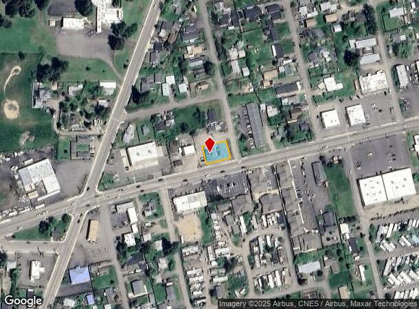 1207 W Central Ave, Sutherlin, OR Parcel Map