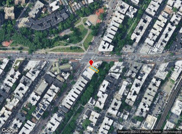 2366 University Ave, Bronx, NY Parcel Map