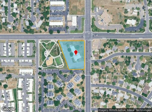 8761 Huron St, Thornton, CO Parcel Map