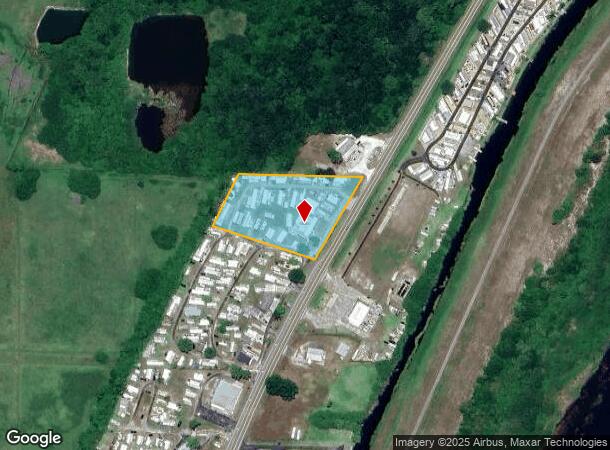 8651 Highway 78 W, Okeechobee, FL Parcel Map