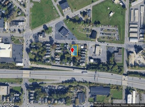  555 Spencer St, Syracuse, NY Parcel Map