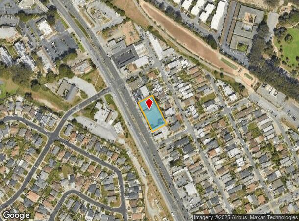  840 El Camino Real, South San Francisco, CA Parcel Map