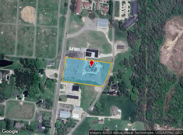  550 N Market St, Mc Arthur, OH Parcel Map