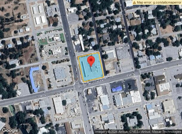  101 N Water St, Burnet, TX Parcel Map