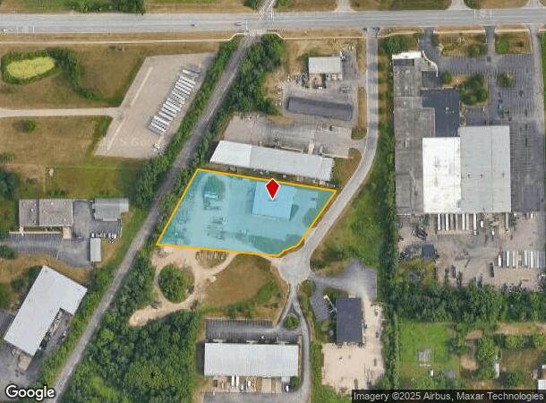 8549 Centre Industrial Dr Sw, Byron Center, MI Parcel Map