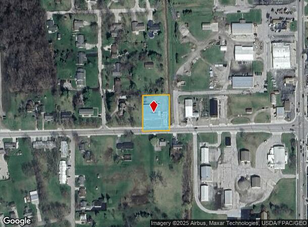  405 E Linfoot St, Wauseon, OH Parcel Map