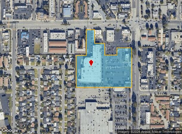  651 S Grand Ave, Glendora, CA Parcel Map