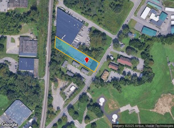  1105 Vine St, Liverpool, NY Parcel Map