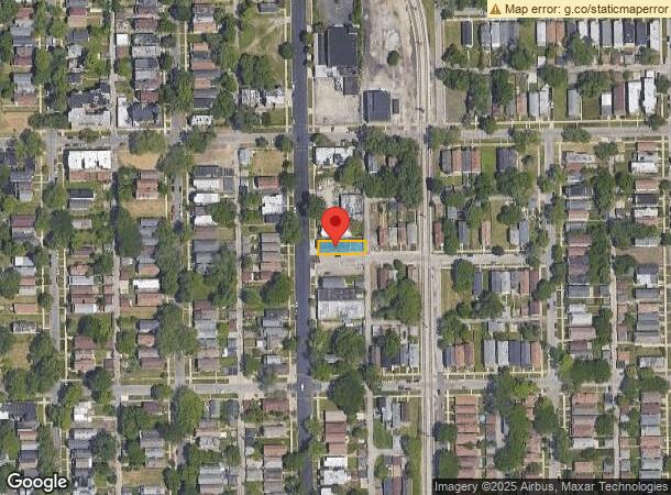  8027 S Exchange Ave, Chicago, IL Parcel Map