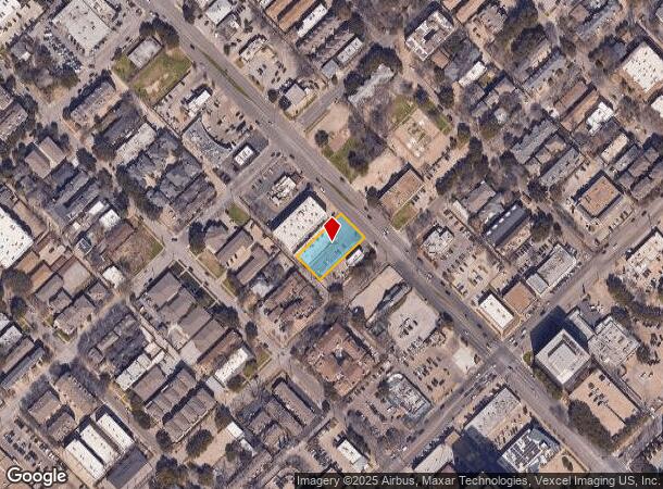  3911 Lemmon Ave, Dallas, TX Parcel Map