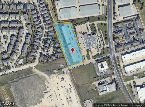  1700 Bryant Dr, Round Rock, TX Parcel Map