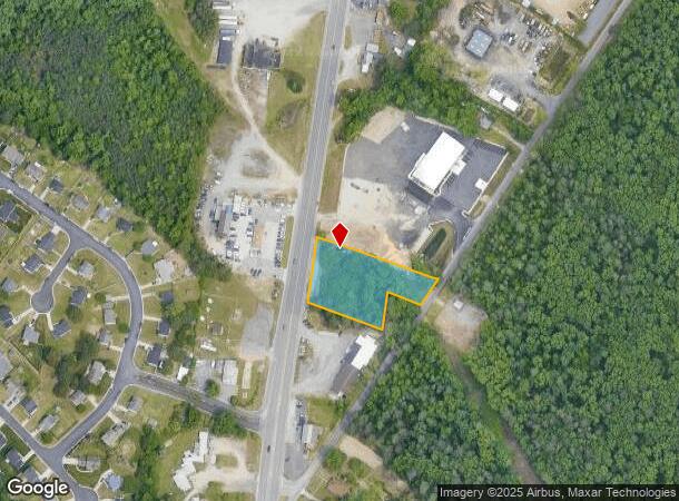  16637 Route 1 Hwy, South Chesterfield, VA Parcel Map