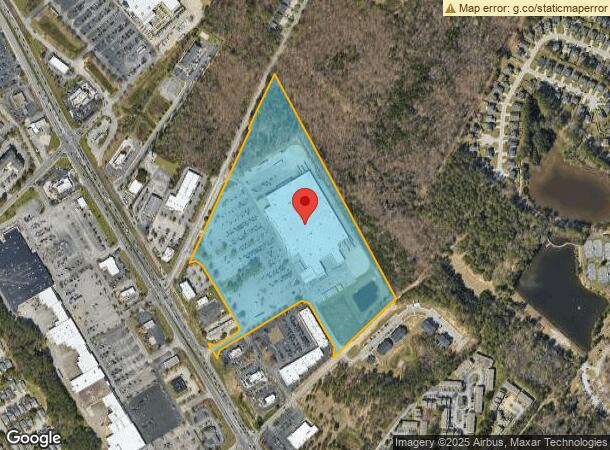  7520 Garners Ferry Rd, Columbia, SC Parcel Map