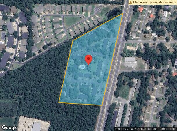  5801 Altama Ave, Brunswick, GA Parcel Map