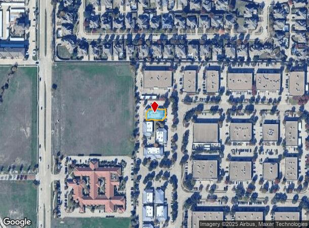 3517 Spectrum Blvd, Richardson, TX Parcel Map