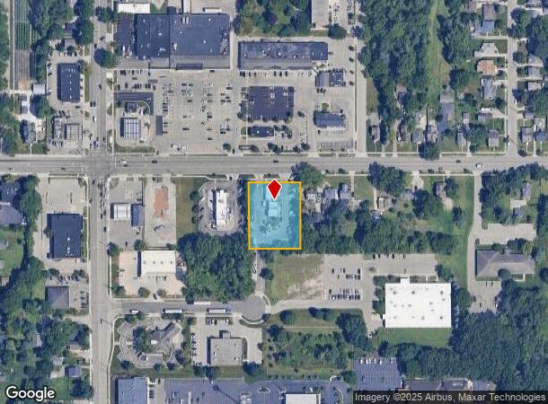 1246 Leonard St Ne, Grand Rapids, MI Parcel Map