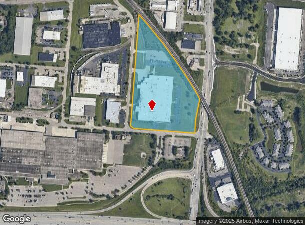 100 Progress Pl, Cincinnati, OH Parcel Map