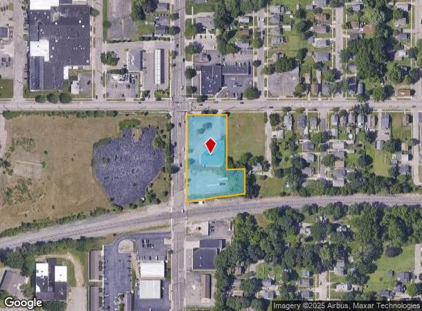 1111 W Ganson St, Jackson, MI Parcel Map