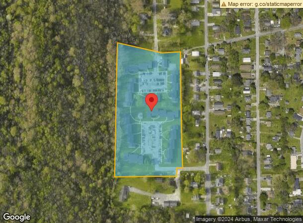  800 Walker Ave, Rossville, GA Parcel Map