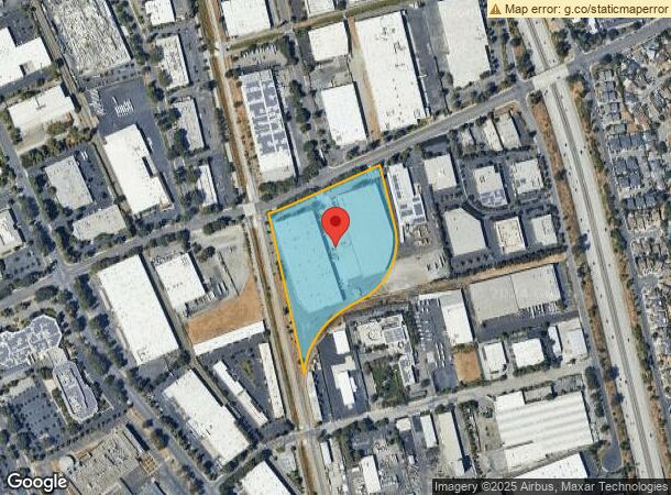  1002 Yosemite Dr, Milpitas, CA Parcel Map