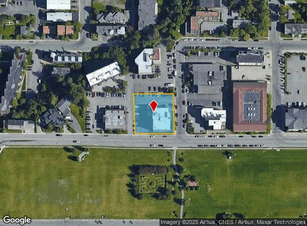  880 N St, Anchorage, AK Parcel Map