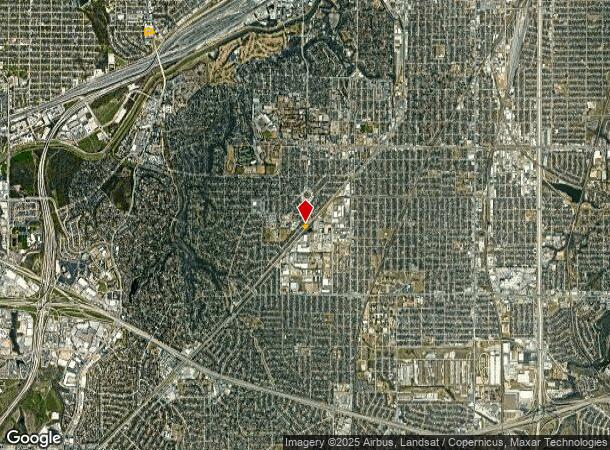  3750 S University Dr, Fort Worth, TX Parcel Map