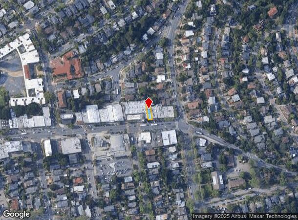  1881 Solano Ave, Berkeley, CA Parcel Map