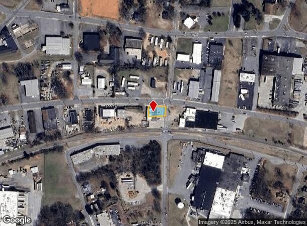  1122 Highland Ave Ne, Hickory, NC Parcel Map
