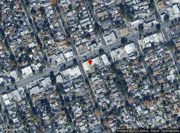  1218 W Magnolia Blvd, Burbank, CA Parcel Map