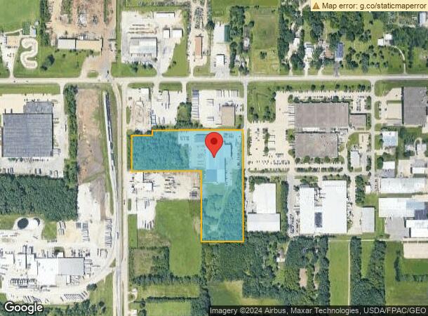  2975 Airline Cir, Waterloo, IA Parcel Map