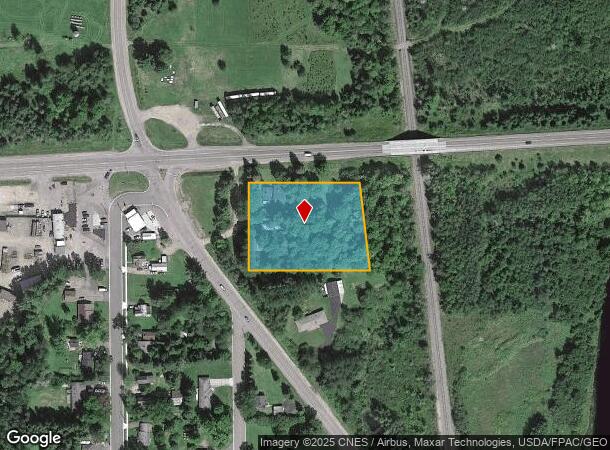  581 Us Highway 8, Prentice, WI Parcel Map