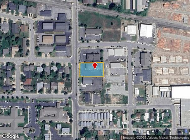1218 N Division Ave, Sandpoint, ID Parcel Map