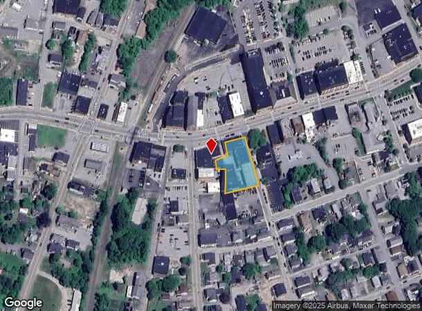  168 Main St, Webster, MA Parcel Map