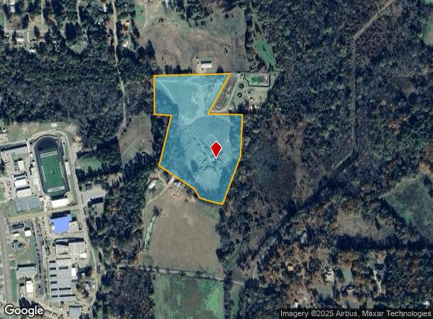  1105 Bert St, Daingerfield, TX Parcel Map