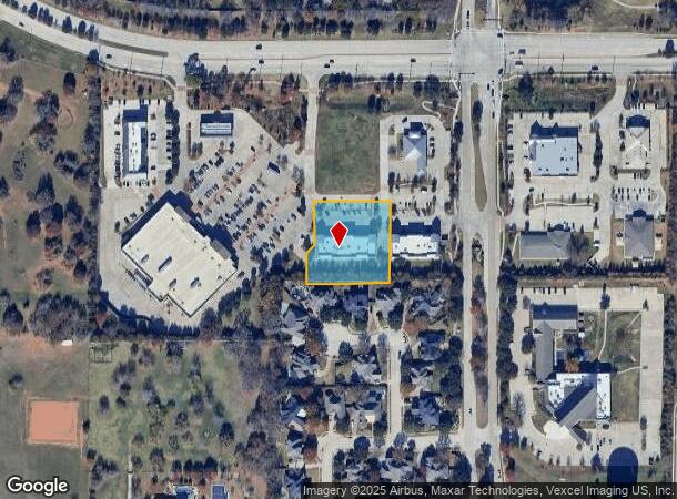  4251 Cross Timbers Rd, Flower Mound, TX Parcel Map